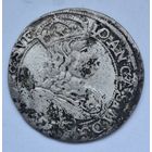 6 грошей (Шостак) 1667, TLB - Быдгощ, Ян Казимир. Остатки штемпельного блеска! Не чищена.