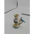 Подсвечник фарфор. Птичка.