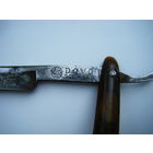 Опасная бритва. Германия. SOLINGEN До война. Ручка китовый ус.