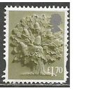 Британия(Англия). Листья дуба. 2020г. St#50.