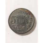 Румыния 5 лей 1942