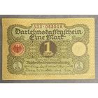 Банкнота 1 марка 1920 год. Веймарская республика.