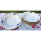 Набор тарелок для первых блюд "Василек" СССР Рига