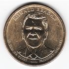 1 доллар США 2016 год 40-й Президент Рональд Рейган двор D _состояние aUNC
