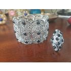 Бижутерия.Браслет и кольцо