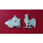 Ёлочные игрушки СССР.лот из двух штук