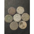 Коллекция 5 грошей,1820,1823,1822,1823,1816,1840,1827