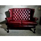 Английская кожаная софа Честерфилд - Sint James