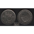 Нидерланды km182 10 центов 1969 год (тип mw-2) петух (_10
