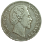 5 марок 1876 года Бавария