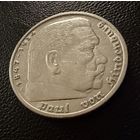 5 марок 1935 г. Германия   Гинденбург. СЕРЕБРО.  ЛЮКС