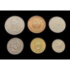 6 МОНЕТ КОРОЛЕВСТВА БАХРЕЙН