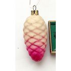 Ёлочная игрушка. Шишка. Ф-43.
