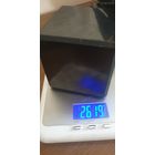 Шунгит в кубе полирован 10х10х10 см  2,6 кг