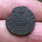 Денга 1768 года КМ - "Сибирская Монета"