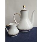 Кофейник со сливочником Weimar ГДР.