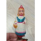 Елочные игрушки, стекло, красная шапочка