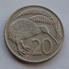 Новая Зеландия 20 центов, 1982