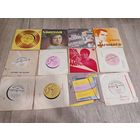 Пластинки небольшого размера советские лот 48шт