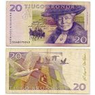 Швеция. 20 крон (образца 2005 года, P63b, подпись Lars Heikkensten)
