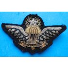 Вышитый знак парашютиста Сингапур.