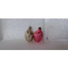 Ёлочные игрушки. Красивые бутоны из рельефного стекла. 3-19