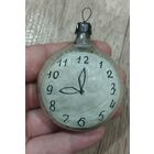 Ёлочная игрушка часы