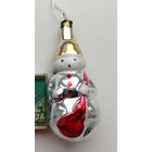 Ёлочная игрушка. Снеговик. Х-28.