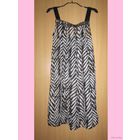 Шифоновый полупрозрачный сарафан-туника, р.L