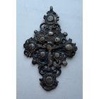 Крест Нательный. ЯБЛОЧНЫЙ СПАС. Серебро.