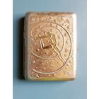 Портсигар СССР Гимнастка с лентами