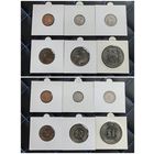 Распродажа !!! Сингапур 6 монет (1, 5, 10, 20, 50 центов, 1 доллар) 1967-1984 гг. UNC