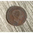 Werty71 Испания 5 сентимо 1877