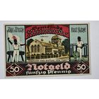 1921 год 50  пфеннигов  Германия нотгельд