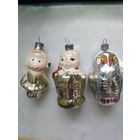 Лот ёлочных игрушек на реставрацию.