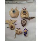 Значки военные одним лотом