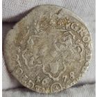 6 грошей шестак 1678 года Речь Посполитая Ян III Собеский