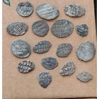 Лот чешуи, серебро.