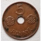 Финляндия 5 пенни 1942