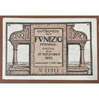 Нотгельд 50 пфеннигов 1921 год. Нёрдлинген. Веймарская республика