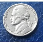 5 центов  1957 D США Джеферсон