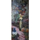 Картина Е. Рыман Заслуженный художник Крыма " Ирисы"