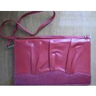 Клатч красный нат кожа