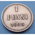 Финляндия в составе РИ. 1 пенни 1883