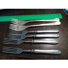 Вилка Луч, 1957 4 шт. и 2 нержавейка. СССР ЗА ВСЕ