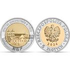 5 злотых 2024 Польша  UNC НОВИНКА. Откройте для себя Польшу - бенедиктинское аббатство в Тынце.