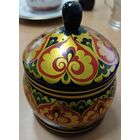 Конфетница. Хохлома. СССР. 15см