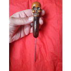 Шило череп зэк пром. Винтаж из дерева. В коллекцию.