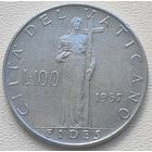 Ватикан 100 лир 1957
