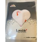 Колготки 44 Италия Lovable Emilio Cavallini Белые с аппликацией Винтаж Редкие